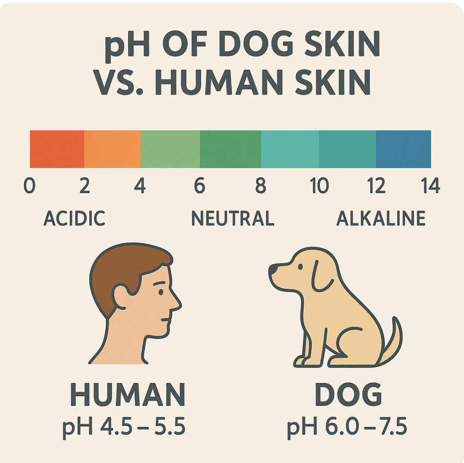 Dog Skin pH vs Human Skin pH: Protecting Your Dog’s Skin Barrier