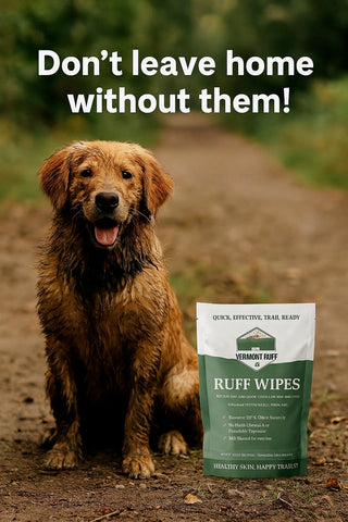 Grooming  Wipe Mitts – Large Cleaning Wipes for Dogs & Cats – Unscented, Gentle on Skin – Cleans Paws, Coat & Face 18ct