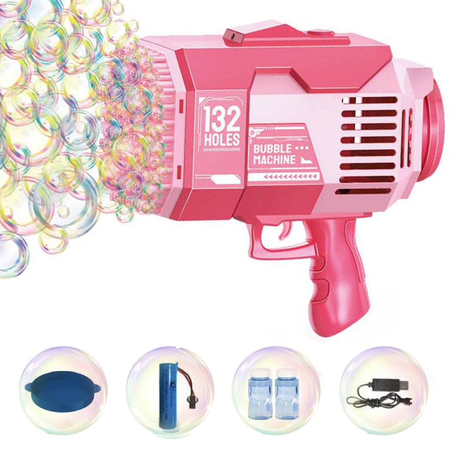 132 Hole Bubble Gun